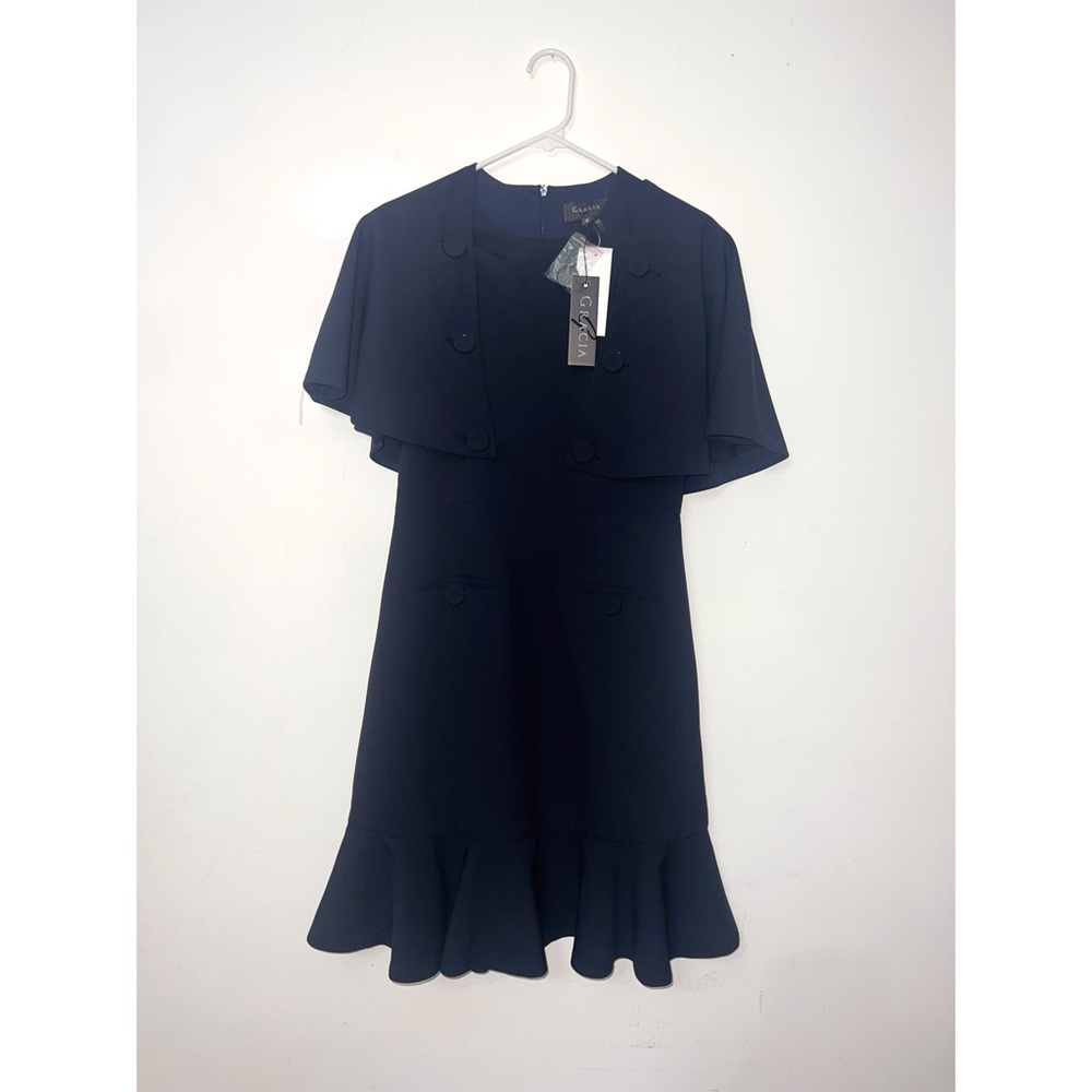 Dress W/Attached Small Blazer